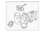 Genuine Audi Turbocharger 06L-145-907-D New. Price: $839.38.