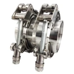 X 2.5" Quick Release V-band Clamp With Female Flanges 304 Stainless St... New. Price: $47.86.