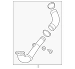 Genuine Volkswagen Hose & Tube Assembly 04L-145-762-CC New. Price: $197.99.