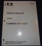 Kawasaki 60ZV 65ZV 65TMV Wheel Loader Cummins 6BTAA5.9 Engine Parts Manual Book Good. Price: $29.99.