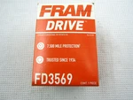 Engine Oil Filter-drive Fram FD3569 For Audi Volkswagen Volvo See Compatibility New. Price: $12.00.