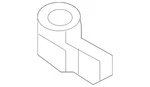 Genuine Volkswagen Oil Feed Tube Holder 04E-145-807 New. Price: $8.47.