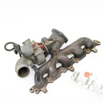 Volvo Oem Turbo Charger W/exhaust Manifold 30757112 Fits S40 V50 C30 C70 Used. Price: $95.00.