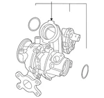 Genuine Volkswagen Exhaust Manifold 05E-145-702-A New. Price: $529.21.