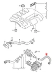 Genuine Audi Vw A4 Allroad Quattro Avant S4 Vent Hose 06H103223A New. Price: $18.09.