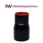 Hps 4" 5-1/2" Id 6" Length Silicone Straight Reducer Coupler Hose 4-PLY Black New. Price: $136.00.