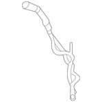 Genuine Mercedes-benz Inter-cooler Hose 232-501-87-00 New. Price: $134.10.