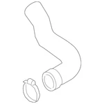 Genuine Volkswagen Inter-cooler Hose 5QF-145-832 New. Price: $149.99.