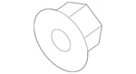 Genuine Kia Converter Nut 28256-4A421 New. Price: $19.69.
