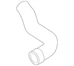 Genuine Volkswagen Inter-cooler Hose 5Q0-145-832-E New. Price: $157.44.