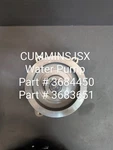 Water Pump Oe 3684450 For Cummins Engine ISX15 QSX15 4386576 3683651 New. Price: $99.99.