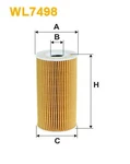 Wix Filters WL7498 Oil For Chrysler, Jeep, Lancia Neu. Price: $22.83.