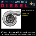 Fits Cummins 6CTA Bulldozer Eng New Holset HX40 Turbocharger 4038429N 4089965. Price: $589.00.