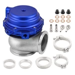 Blue 38MM Turbo External Wastegate Bov Boost With V-band Flange, 22 Psi Springs New. Price: $68.20.