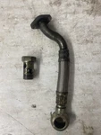 Porsche 944 Turbocharger Oil Drain Return Line 95110710800 Used. Price: $119.99.