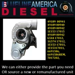 Fits Mitsubishi V3800 DB2-4823R New Kubota TD04HL-13GK Turbocharger 49189. Price: $439.00.