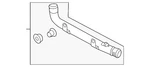Genuine Audi Inter-cooler Pipe 7L6-145-795-H New. Price: $197.99.