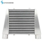 2.5" I/o Universal Turbo Front Mount Alumiunum Intercooler 17"X13"X3" Tube & Fin New. Price: $87.06.