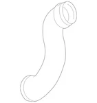 Genuine Mercedes-benz Hose 221-528-15-82 New. Price: $121.92.