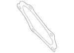Genuine Mitsubishi Cover Gasket 1555A289 New. Price: $80.46.