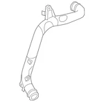 Genuine Volkswagen Air Pipe 5Q0-145-840-B New. Price: $169.19.