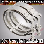 2PCS Stainless Steel 3'' V-band Clamp For Turbo Exhaust Pipes Piping New. Price: $31.35.