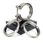 3.5" Inch V-band Flange&clamp Kit For Turbo Exhaust Pipes Stainless Steel 89MM New. Price: $25.22.