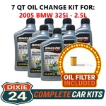 Fits: 2005 Bmw 325I 2.5L 6,000 Mile Synthetic Oil & Filter Kit (5W-30) New. Price: $89.95.