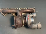 16-18 Porsche Cayenne 958 4.8L V8 Right Side Cylinder 1-4 Turbocharger Used. Price: $449.94.