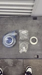 Precision Turbo Housing T4 V-band In/out .96 A/r Stainless T/hsg. 70 Wheel New. Price: $300.00.