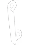 Genuine Nissan Inter-cooler Pipe Bracket 14467-1KC0B New. Price: $59.07.