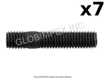 Saab (1994-2011) Turbocharger Stud (8 X 38 Mm) (7 Pcs) Pro Parts + Warranty New. Price: $24.70.