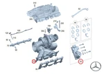 Genuine Mercedes-benz A2540907401 Turbocharger Fits & 6 Cylinder W205 Neu:. Price: $1650.17.